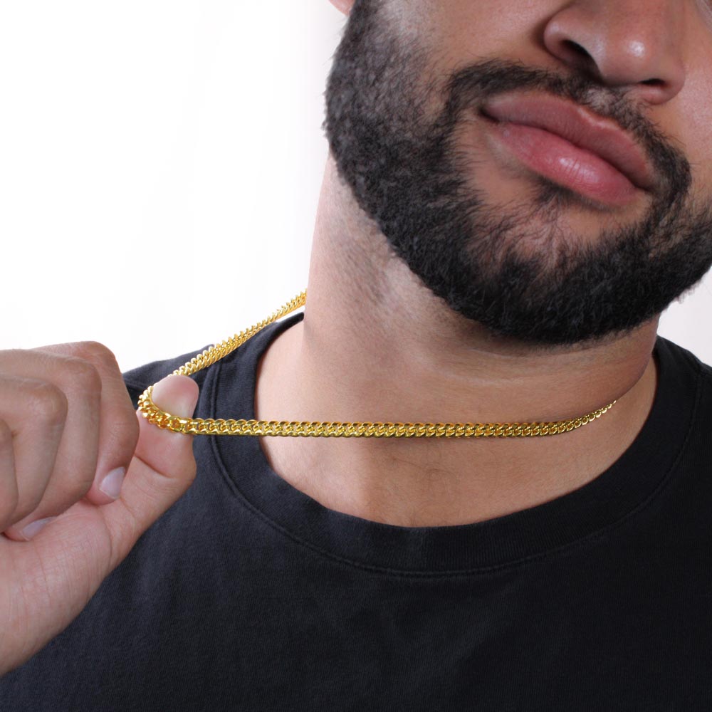 To my Husband| Cuban link Chain| Elevate Your Style: Discover Our New  Exclusive Men's Necklace